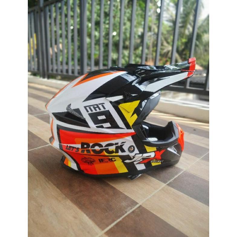 Helm FULLFACE CROSS JPX Limited Edition IERC MAT 9 Pearl White