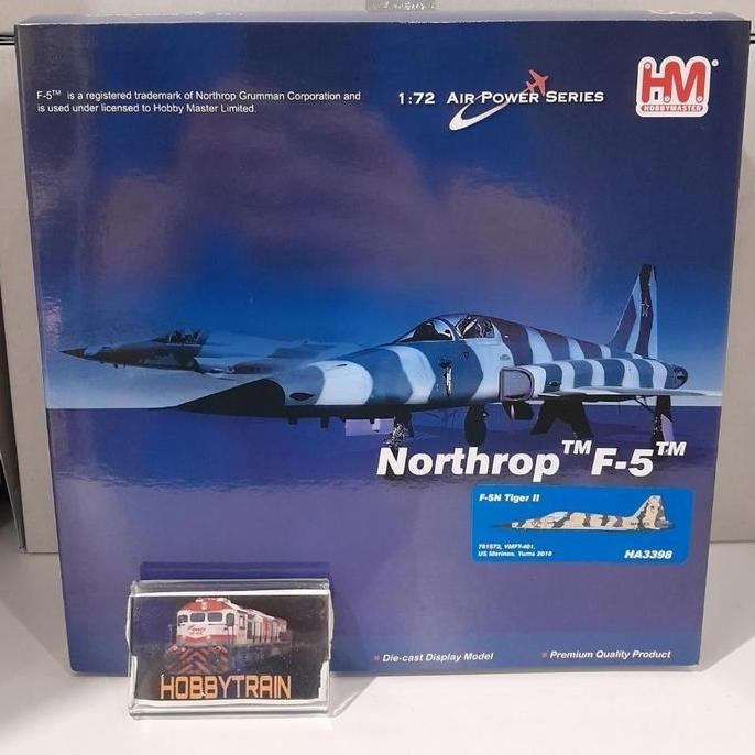 DIECAST PESAWAT HOBBY MASTER 1:72 HA3398 Northrop F-5E Tiger II 761572 VMFT-401