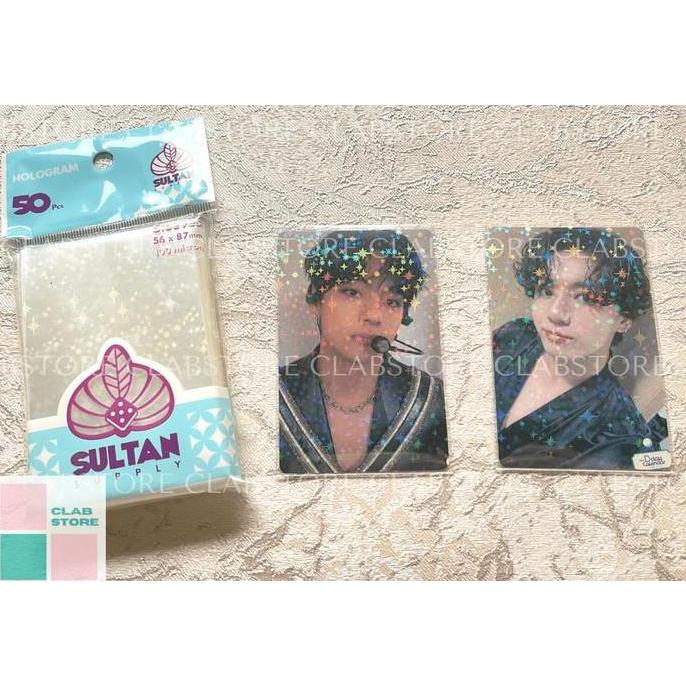 Sultan Sleeve Hologram Holo Amethyst PC KPOP Photocard Inner sleeve
