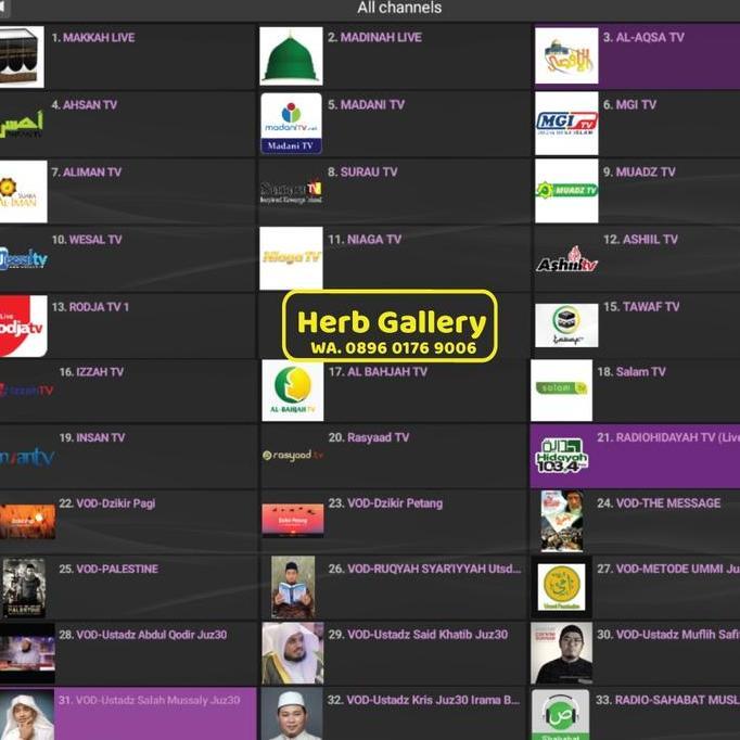 smart tv muslim android tv box rodja tv alquran islami bukan parabola
