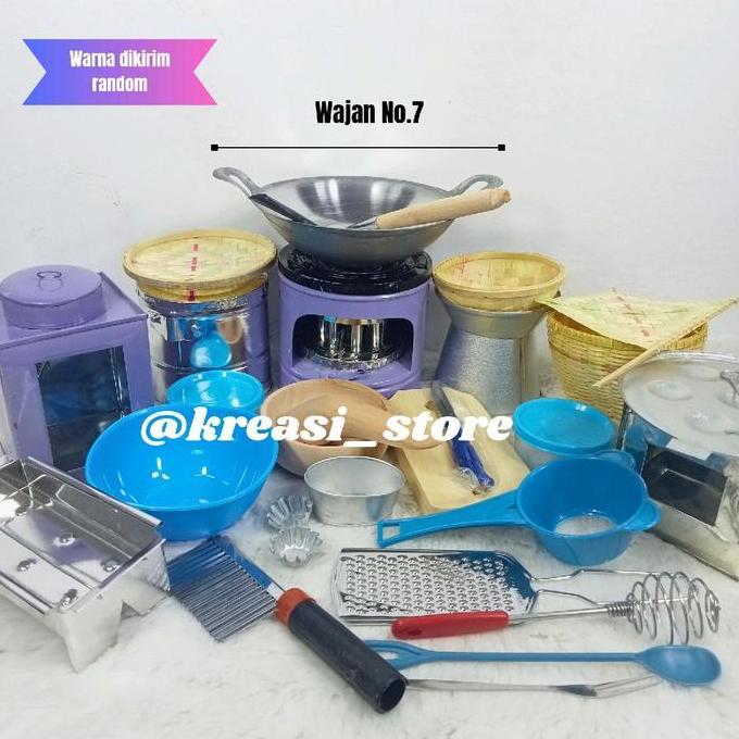 Termurah / Hot Sale Mainan Masak-Masakan Anak Lengkap Miniatur Peralatan Masak Anak (Paket Komplit 4