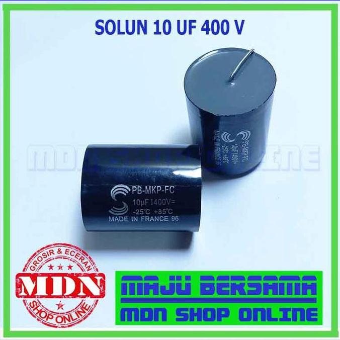 Solun 10 uf - Kapasitor 10 Uf 400V - Kapasitor Tweeter