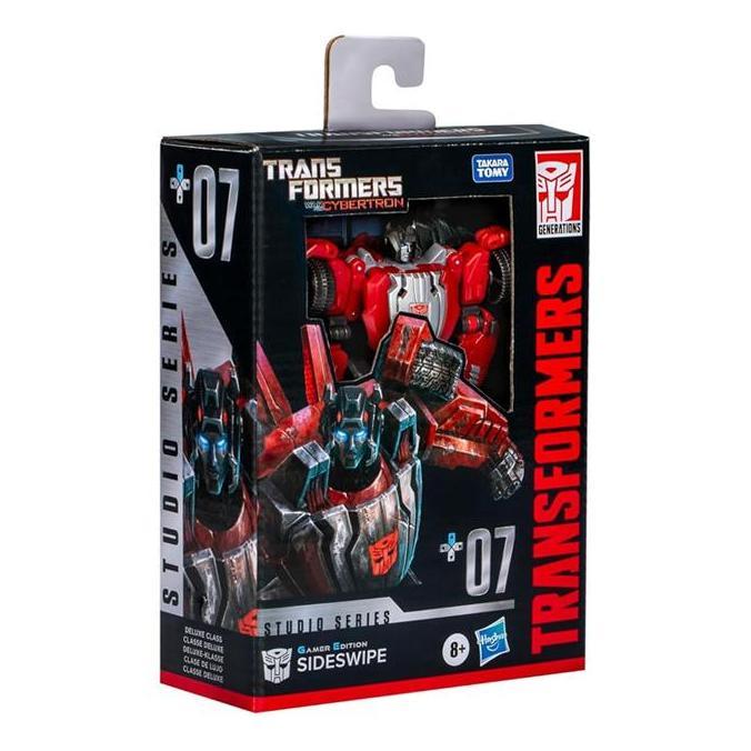 Transformers Studio Series Gamer Edition 07 Sideswipe War for Cybertron Deluxe Class Origina lFigure
