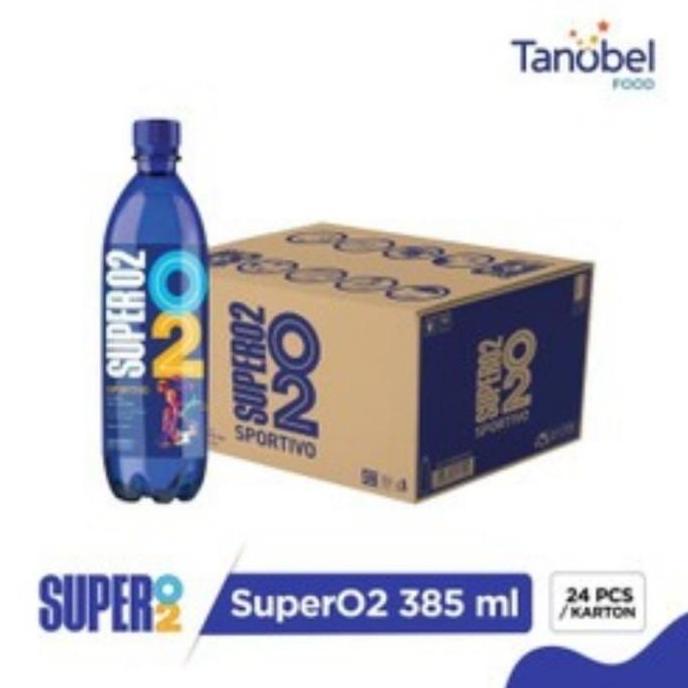 Super O2 Air Oksigen 385ml x 24 Botol