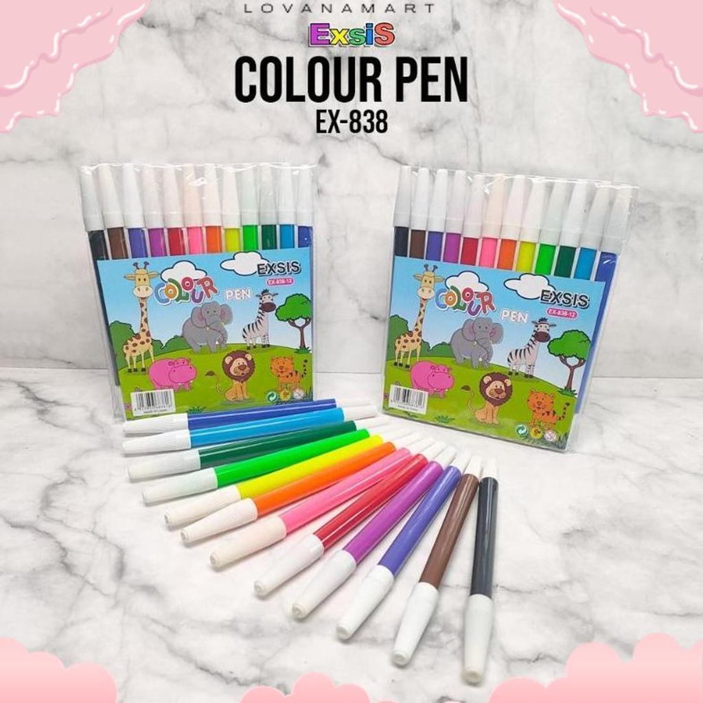 Promo Spidol Warna Warni Murah Spidol Warna 1 Set Lengkap Murah