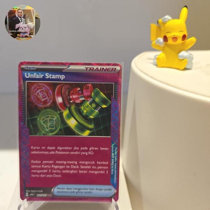 Terlaris Unfair Stamp Ace Spec Sv6S Kartu Pokemon Indo