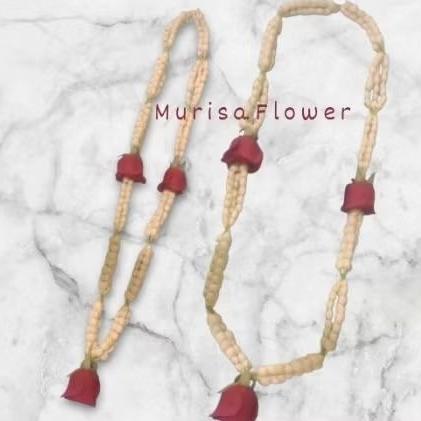 Melati / kalung bunga melati 3 lapis mix rose fresh