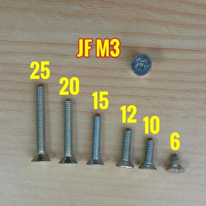 Baut JF M3 X 20
