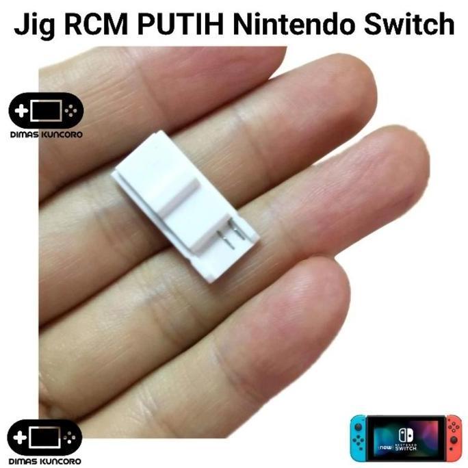 Jig RCM PUTIH Nintendo Switch cfw atmosphere recovery loader