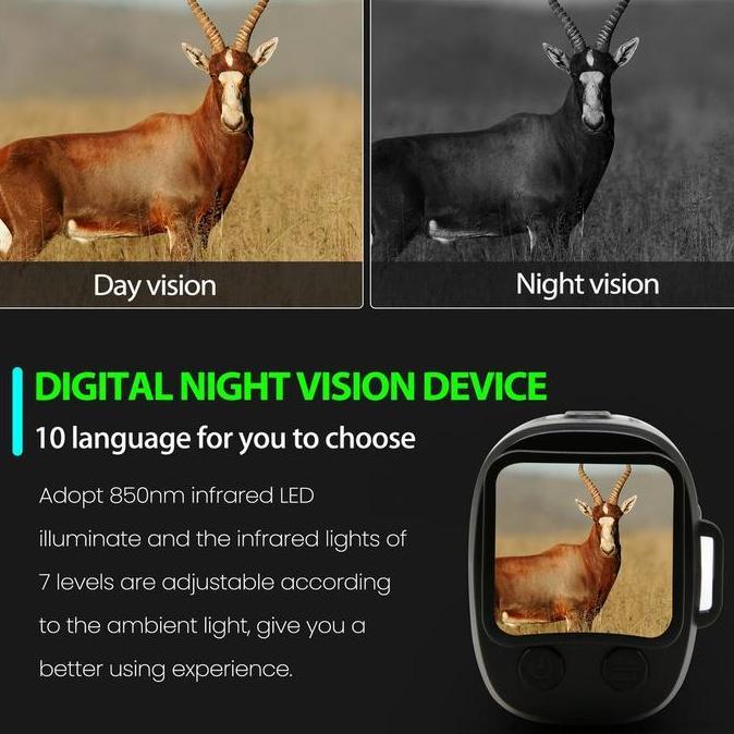 Outdoor Night Vision Device Infrared Optical Night Vision Monocular