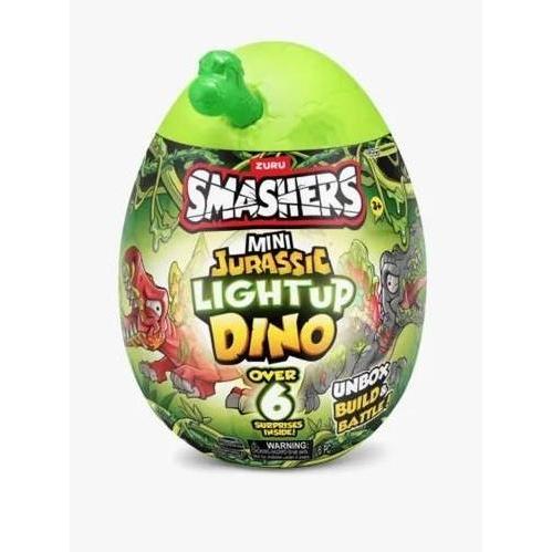 ZURU Smashers Mini Jurassic Light Up Dino Egg Unboxing Surprises