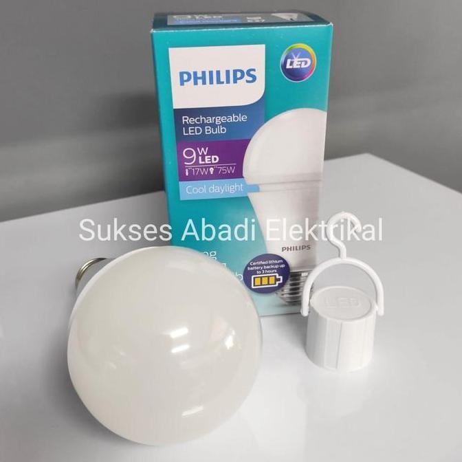 LAMPU LED BULB EMERGENCY PHILIPS 9W