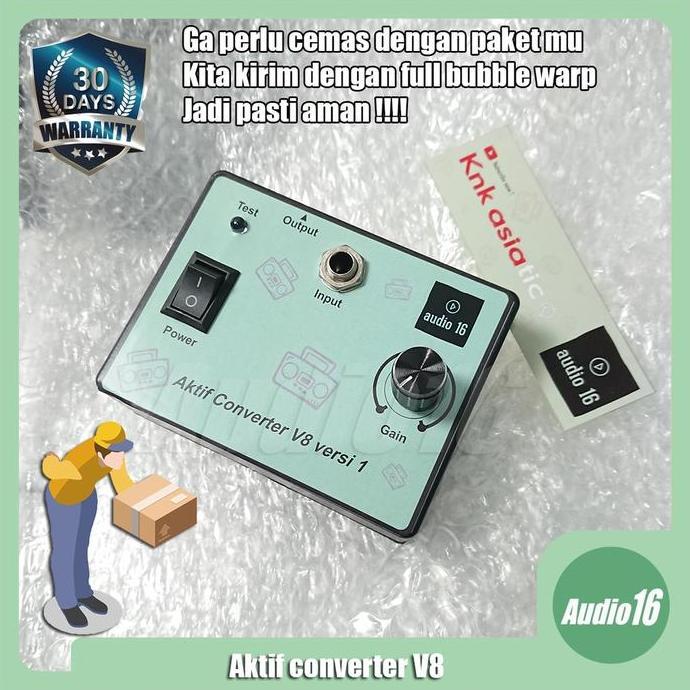 Converter aktif soundcard V8