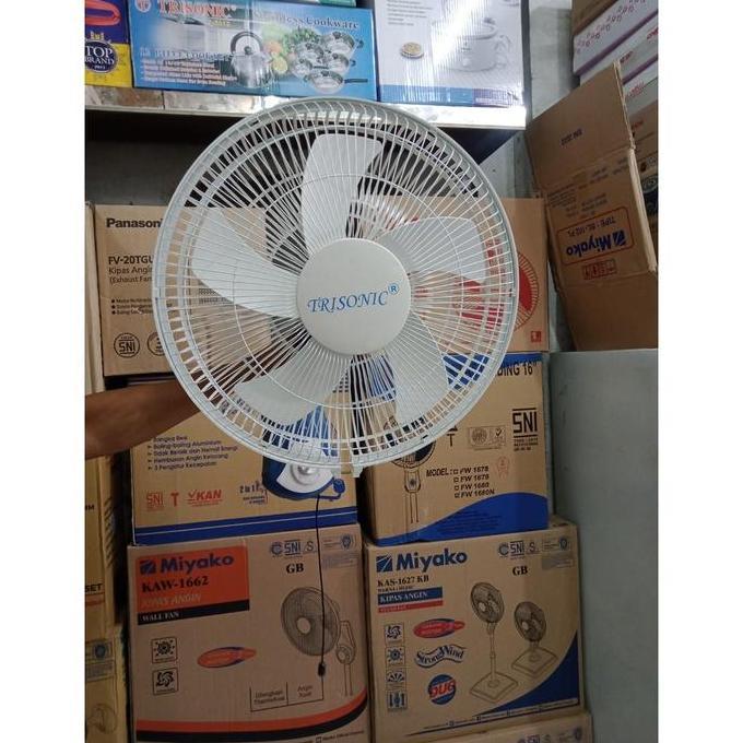 TRISONIC T-1607 Kipas Angin Dinding 16 Inch