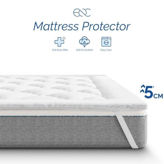 Matras Protector TEBAL 120x200 180x200 pelindung kasur topper