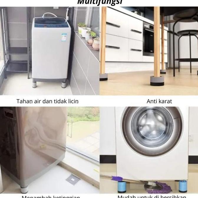 Alas Kaki Dudukan Ganjal Peninggi Mesin Cuci 1 2 Tabung Front Loading