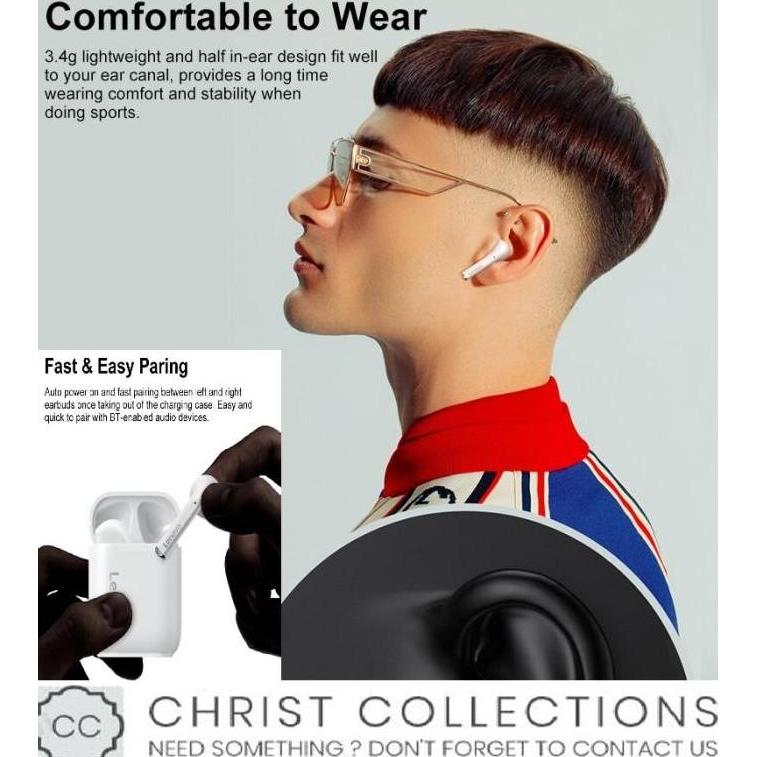 LENOVO TRUE WIRELESS BLUETOOTH EARPHONE TWS NOISE REDUCTION CVC LP2
