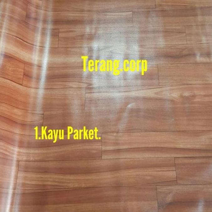 Karpet Vinyl plastik tebal kualitas Korea lebar 200 cm.