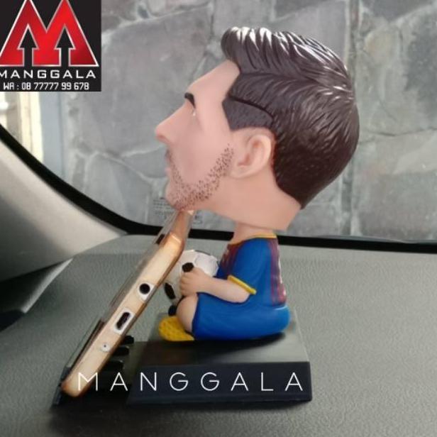 Boneka Pajangan Bobble Head Goyang Dashboard Mobil Messi