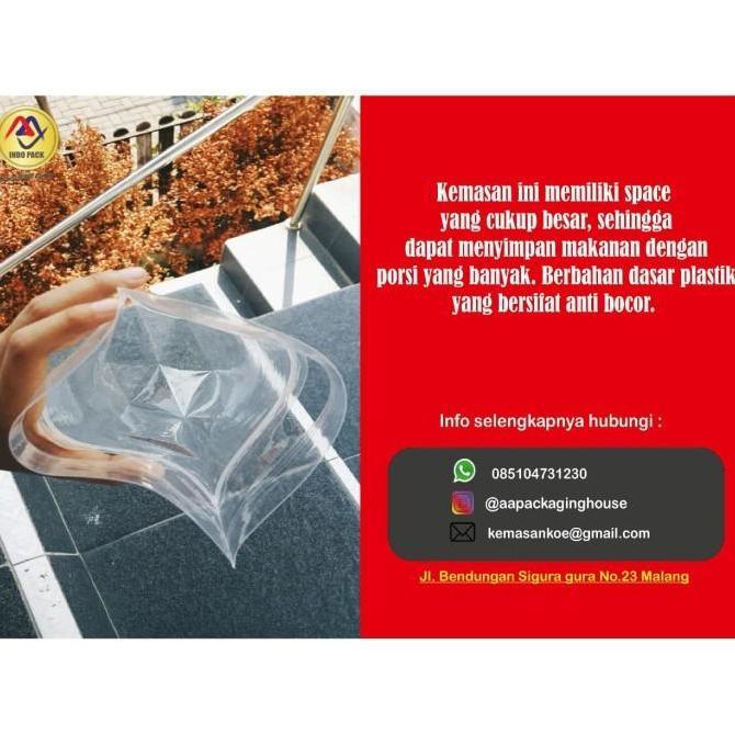 Stand Up Pouch Plastik PP 20 x 30