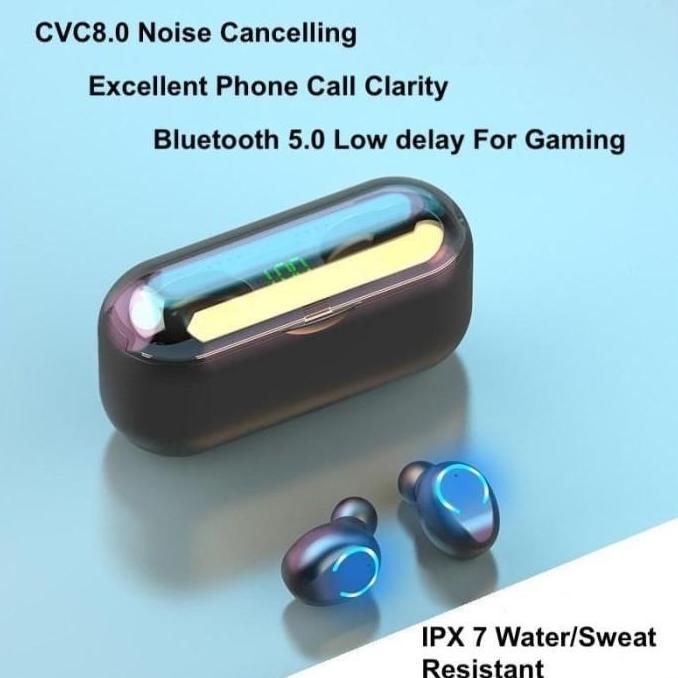 Headset Wireless TWS F9-8 Bluetooth Earphone Hifi Sound Quality