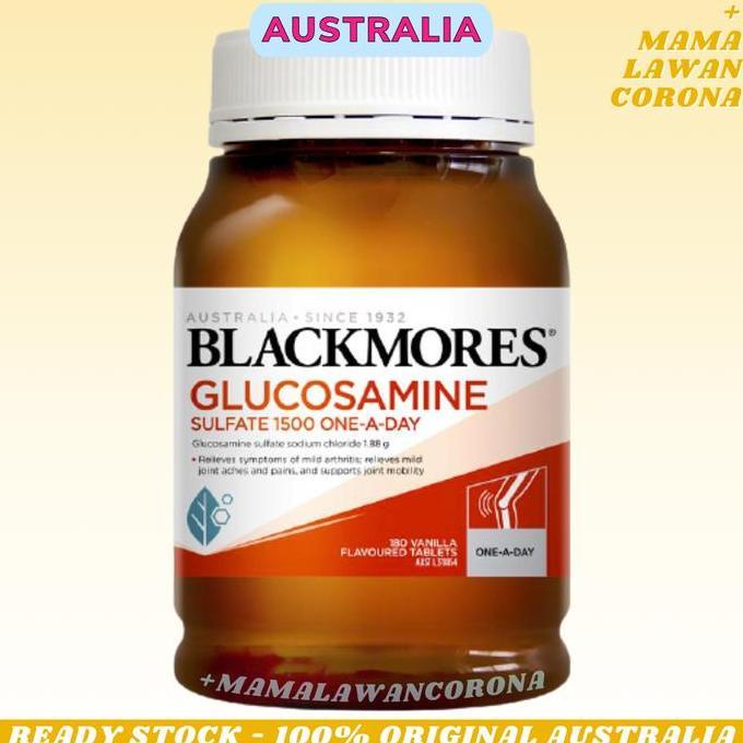 NEW BLACKMORES GLUCOSAMINE SULFATE 1500MG 180 TABLET 1500 MG TABLETS ORI