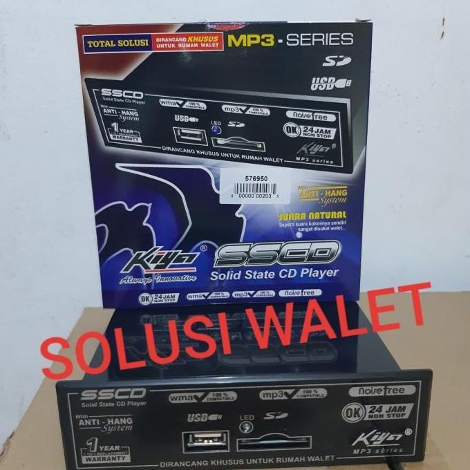 MP3 player SSCD Kiya suara walet
