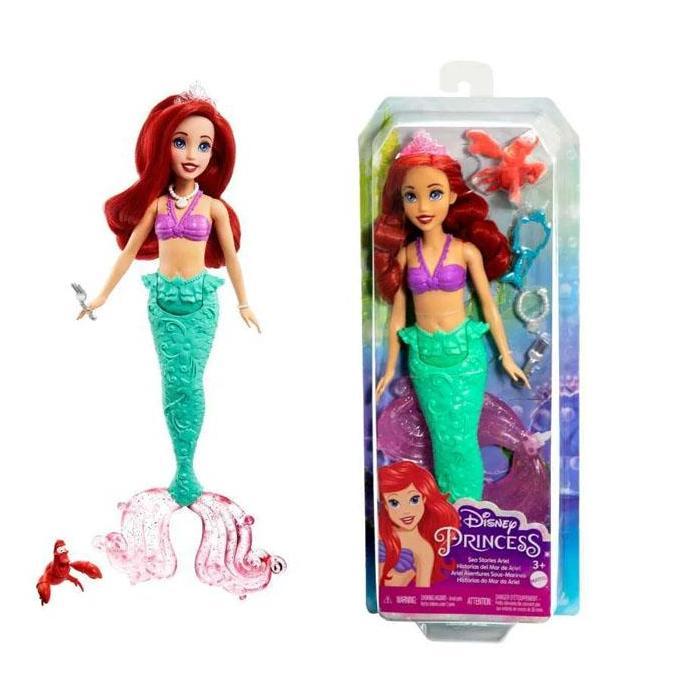 Disney Princess Ariel Mermaid Doll with Accessories Figure