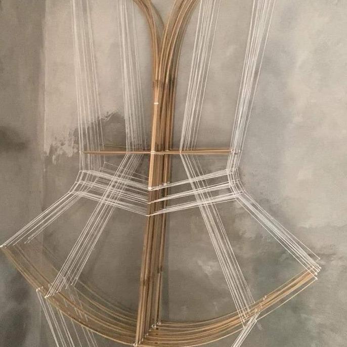 Rangka  Layangan  Bebean kenockdown boh 1M