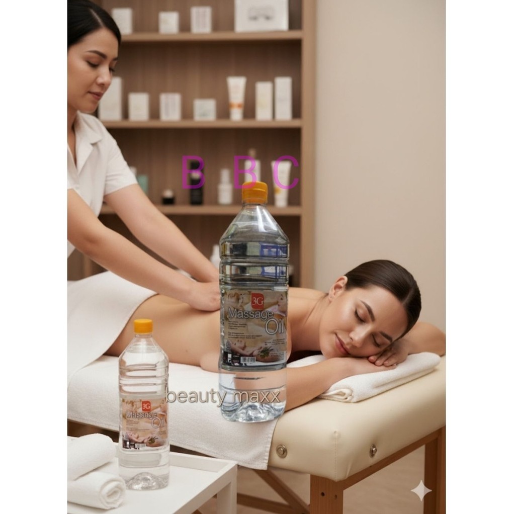 3G Massage Oil 2L | Minyak Pijat Relaksasi Spa Aromatherapy | Massage Oil Salon Licin Tidak Lengket