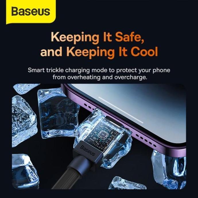 BASEUS KABEL DATA IPHONE TYPE C TO LIGHTNING FAST CHARGE 20W COOLPLAY