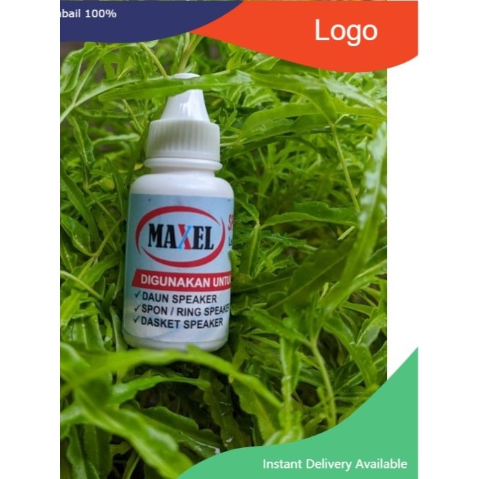 Lem speaker maxel khusus untuk daun speaker, spon / ring speaker, dasket speaker 30 ml