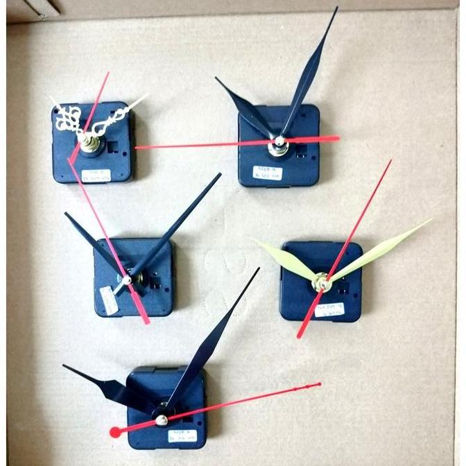 Mesin Jam Dinding Pantronic 3268 Free Baterai dan Jarum Jam