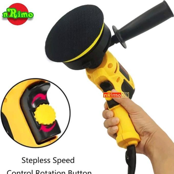 Powerx- Mesin Poles Body Mobil Alat Polisher Kompon Buffing Polishing Machine