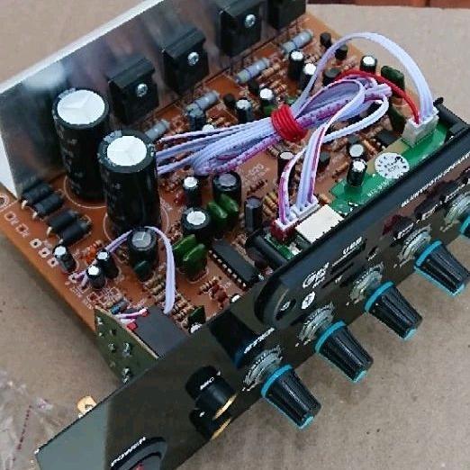 Kit Speaker Aktif Stereo Echo Subwoofer