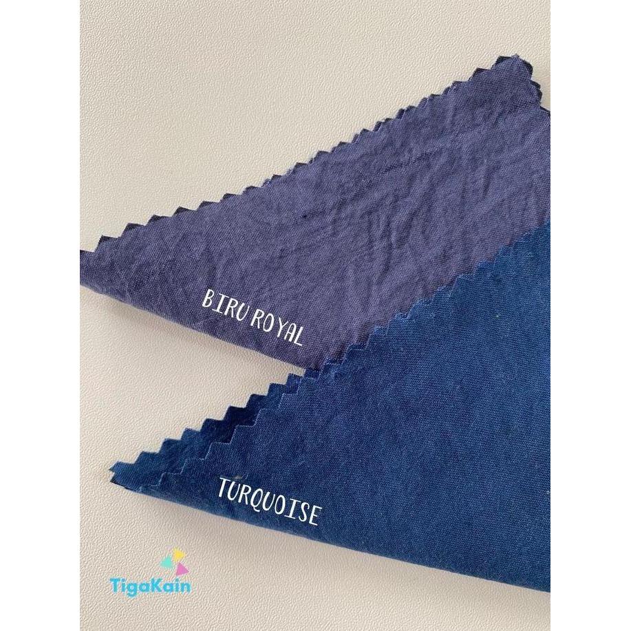 Lansungaja- 1 Meter Kain Jasmine Airflow Semi Crinkle