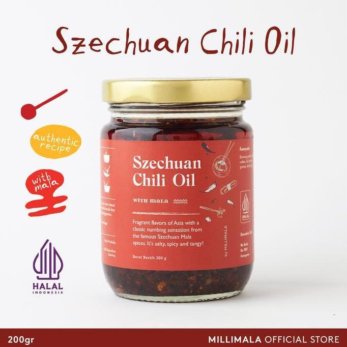 Master- Szechuan Chili Oil - Mala Chilli Oil By Millimala