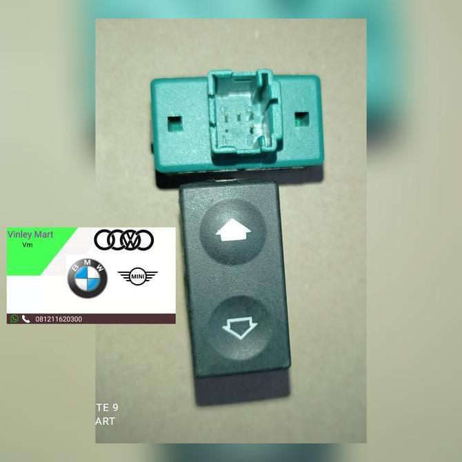 Switch Power Window Hijau Jarum Bmw E36