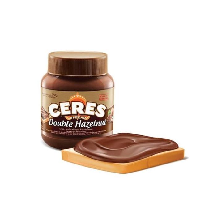 Glow- Ceres Spread Selai Double Hazelnut Spread 350 G