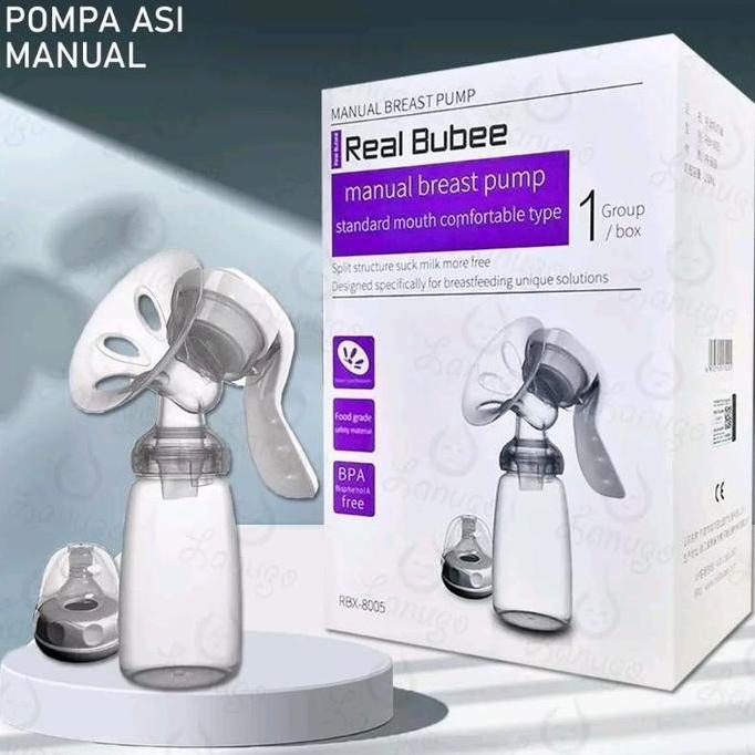 Makassar  Pompa Asi Manual Real Bubee Original / Breast Pump Manual Real Bubee / Pompa Asi Terlaris