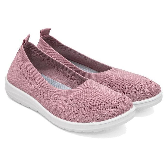 Dr. Kevin Sepatu Olahraga Sport Wanita Sneakers Flyknit 589-049 HT