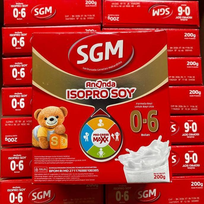 Maxmilt- Sgm Isopro Soy 0-6 Bulan 200Gr