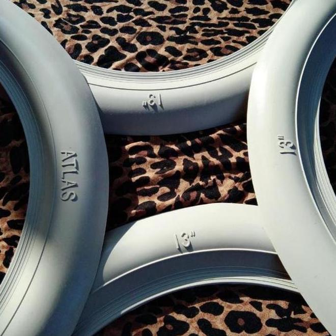 Terlaris Lisban R12 R13 White Wall Ring Lis Ban Mobil R12/R13/R14 Atlas