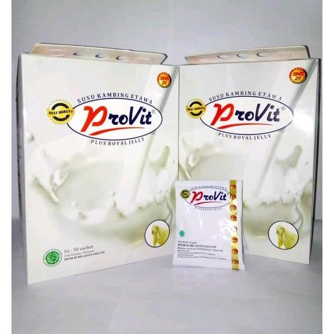 Maxmilt- Provit Susu Kambing Etawa Isi 50Sachet