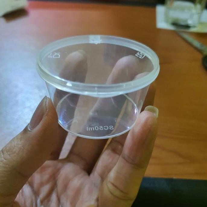 CUP SAUS TUTUP SAMBUNG 50ML / CUP SAUS SAMBAL 50ML / CUP SAOS SAMBAL