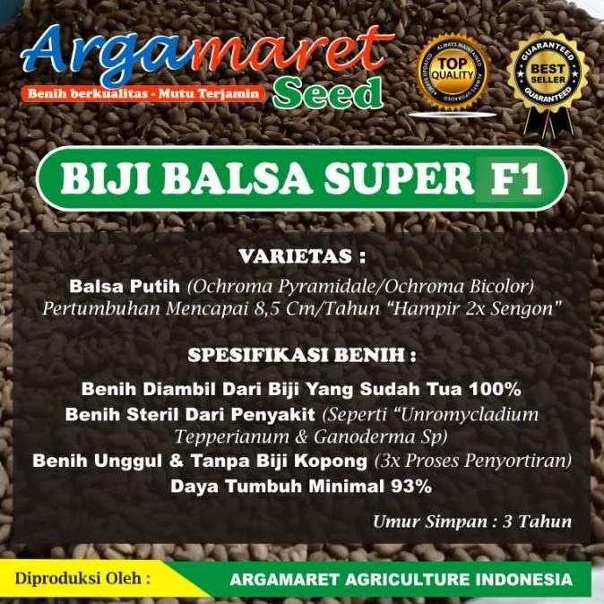 BIJI BALSA PAKET MINI 10 gram - BIJI BALSA SUPER F1