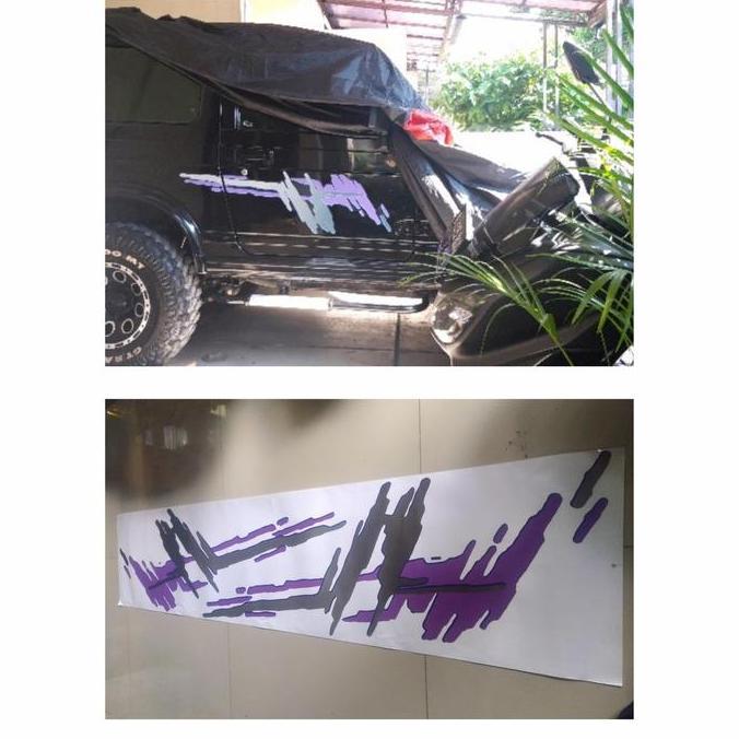 Sticker Stiker Body Suzuki Katana Pistol Tahun 1997