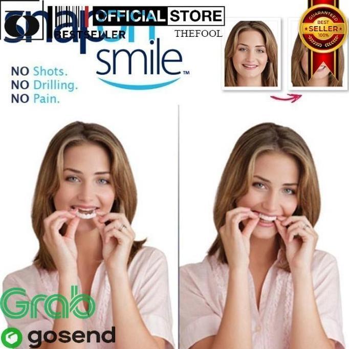 QUIR SET VENEER PELAPIS GIGI OMPONG - SEPASANG ATAS DAN BAWAH TF