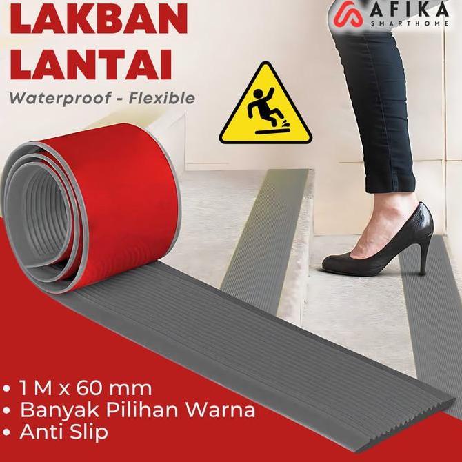 NAUMI Lakban Stiker List Lantai Tangga Anti Slip Licin Selip Tape Sticker Lis Tangga