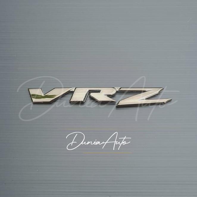 Emblem Logo Black Chrome Tulisan Vrz Fortuner